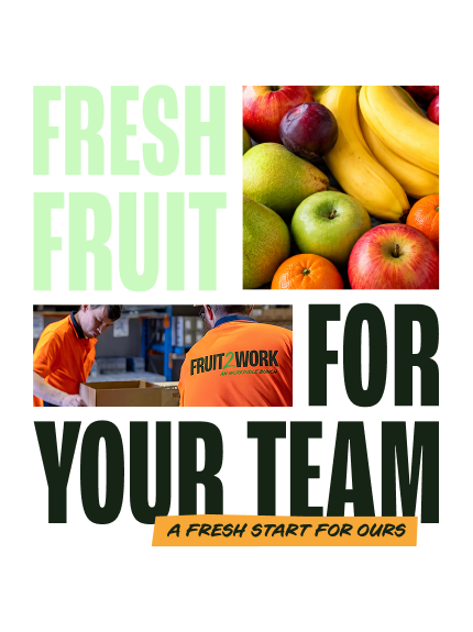 Fresh fruit for your team